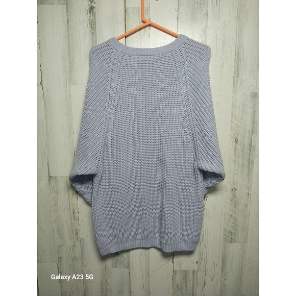 Vintage Cherry Stix Lavender Oversized Sweater Size Small 80s - Picture 7 of 7